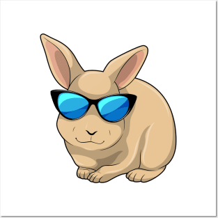 Rabbit Sunglasses Posters and Art